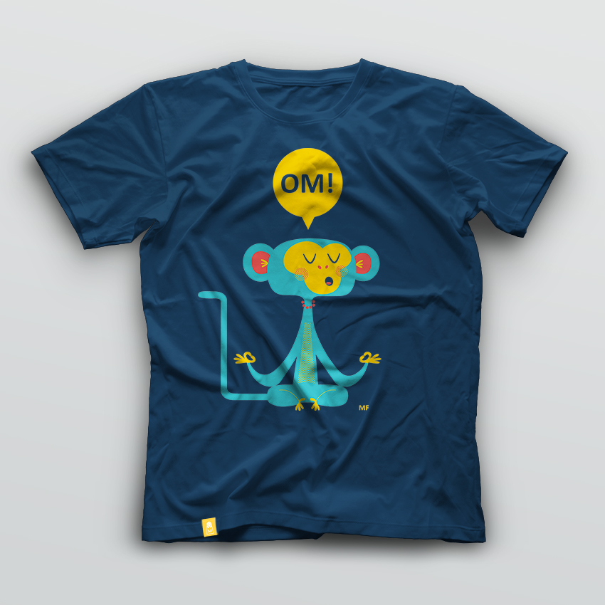Camiseta Mono OM!